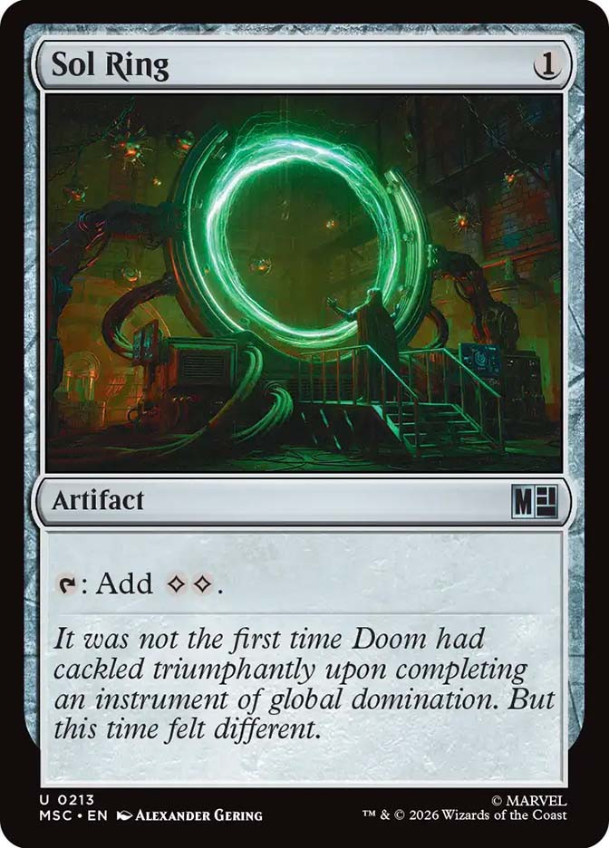 【未開封】Sol Ring 30枚 Sol Ring | Marvel Super Heroes Commander | Star City Games