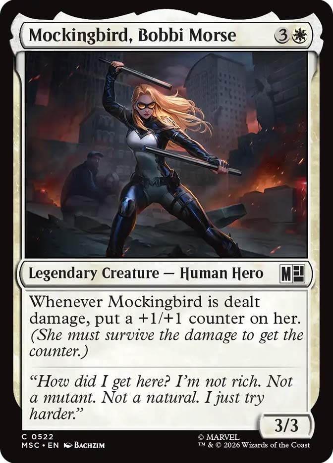 Mockingbird, Bobbi Morse | Marvel Super Heroes Commander | Star