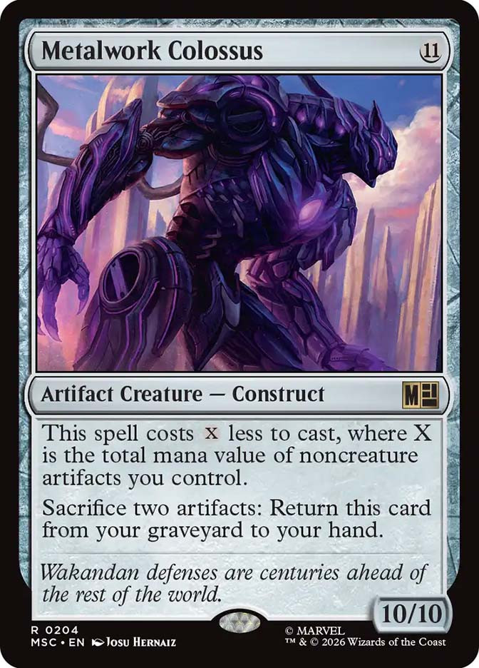 Metalwork Colossus | Marvel Super Heroes Commander | Star City Games