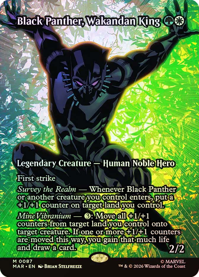Black Panther, Wakandan King | Marvel Universe | Star City Games