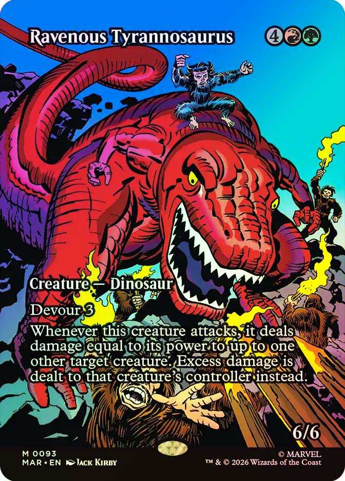 Ravenous Tyrannosaurus | Marvel Universe | Star City Games