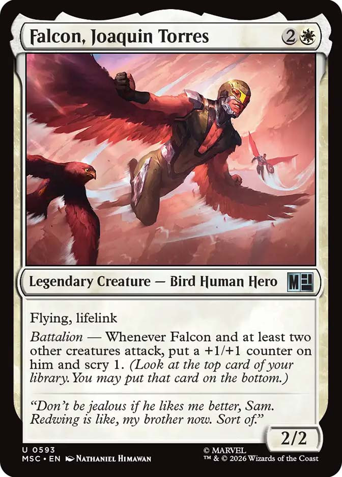 Falcon, Joaquin Torres | Marvel Super Heroes Commander | Star City