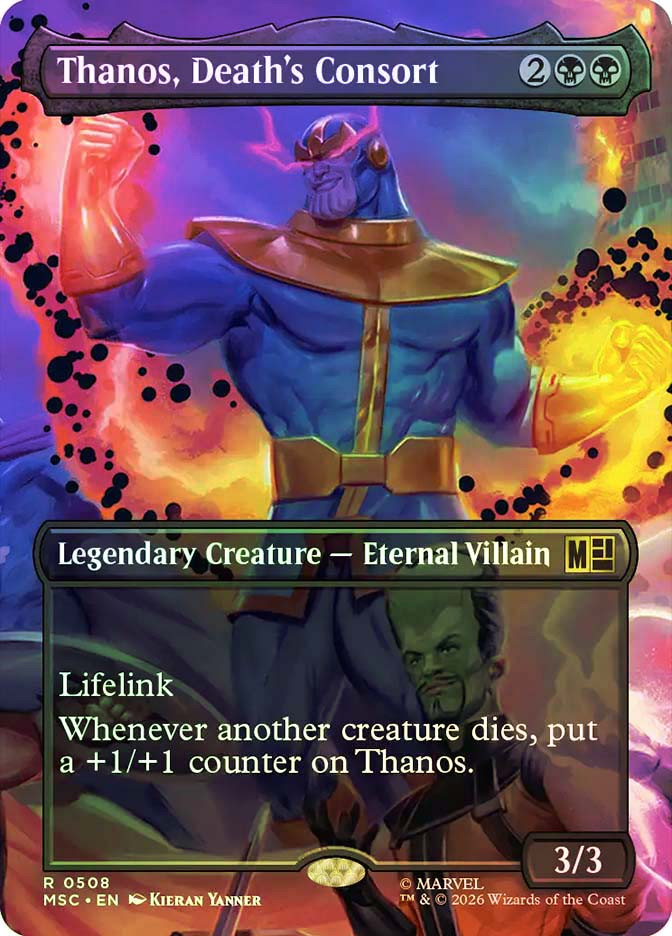 Thanos, Death's Consort | Marvel Super Heroes Commander | Star