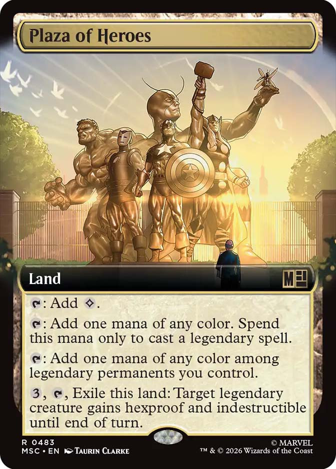 Plaza of Heroes | Marvel Super Heroes Commander | Star City Games