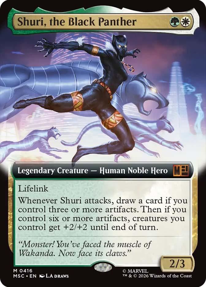 SHURIさま Shuri, the Black Panther | Marvel Super Heroes Commander | Star