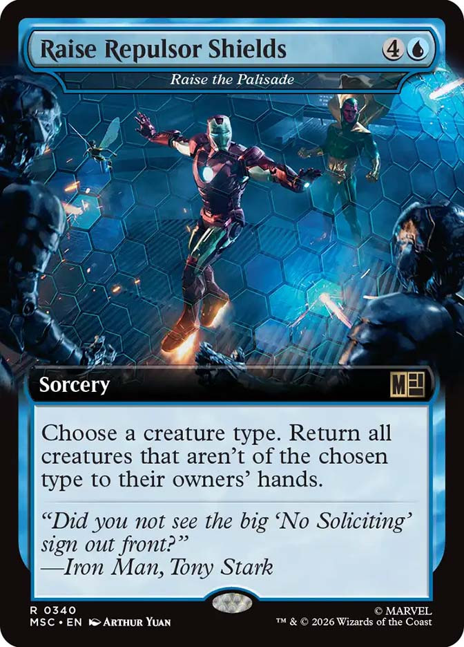 MTG 矢来を上げよ Raise the Palisade FOIL Raise the Palisade | Marvel Super Heroes Commander | Star City Games