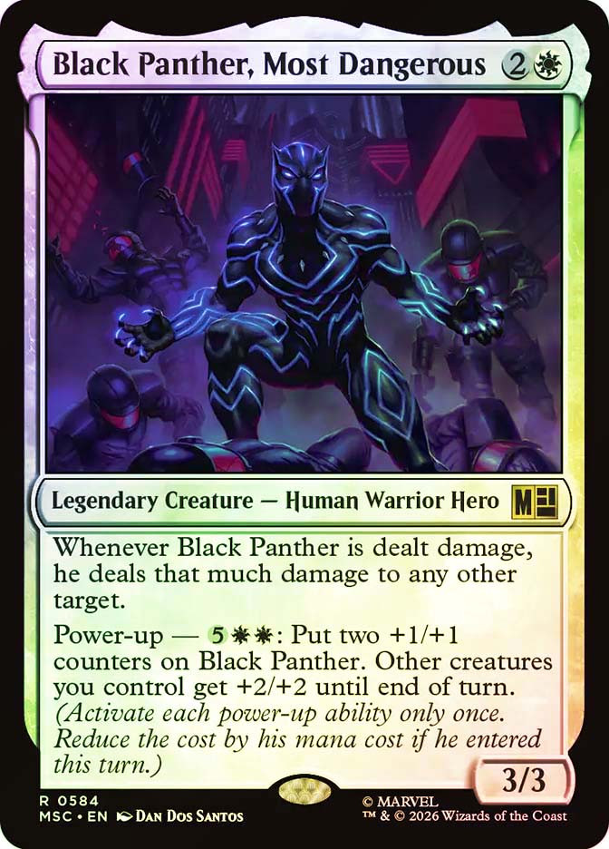 Black Panther, Most Dangerous | Marvel Super Heroes Commander