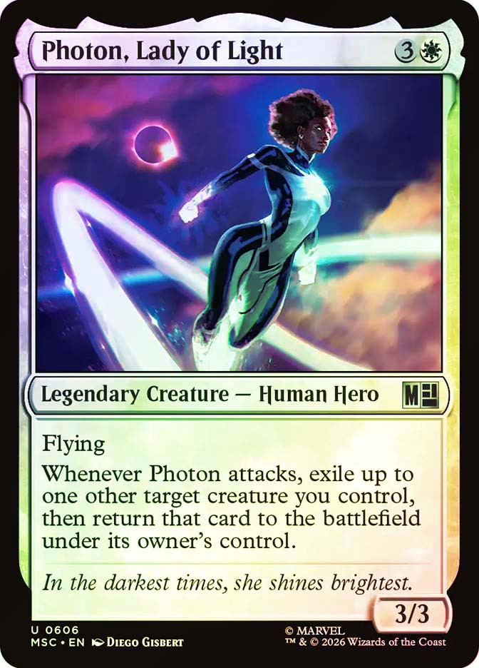Photon, Lady of Light | Marvel Super Heroes Commander | Star City