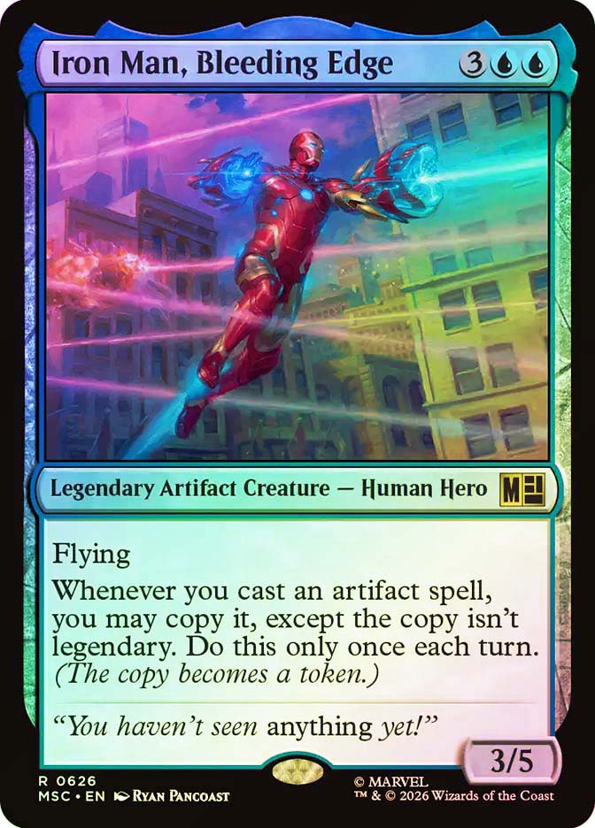 Iron Man, Bleeding Edge | Marvel Super Heroes Commander | Star