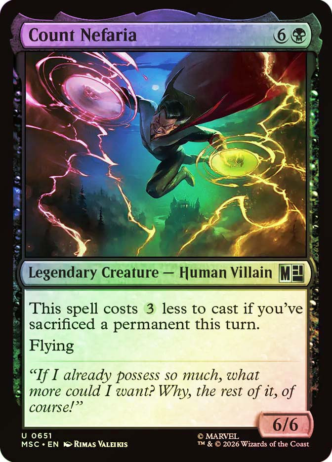mtg card count Count on Luck | Aetherdrift Foil | Standard