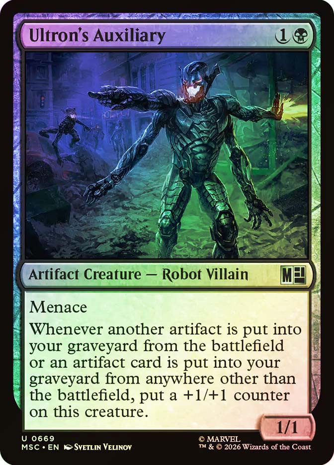 Ultron's Auxiliary | Marvel Super Heroes Commander | Star City Games