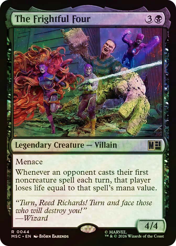 The Frightful Four | Marvel Super Heroes Commander | Star City Games