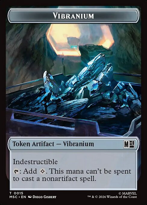 The Monarch} // {Vibranium Token} | Marvel Super Heroes Commander