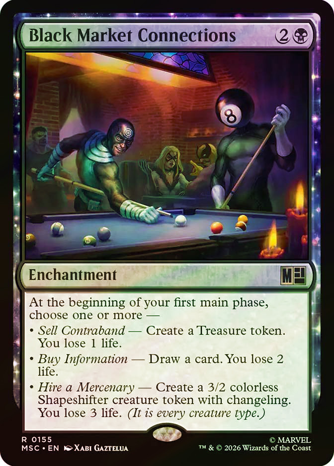 Black Market Connections | Marvel Super Heroes Commander | Star