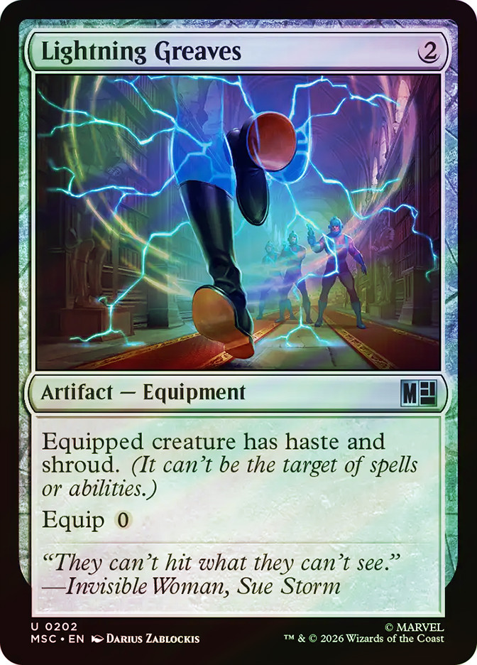 Lightning Greaves | Marvel Super Heroes Commander | Star City Games