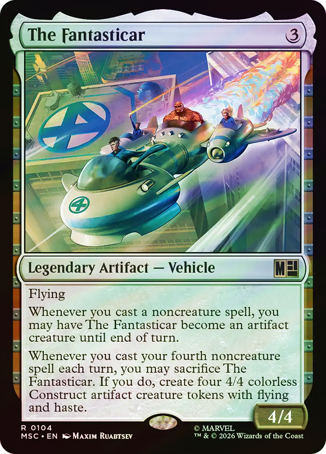 ファンタスティッカー/The Fantasticar mtg 英語 The Fantasticar | Marvel Super Heroes Commander | Star City Games