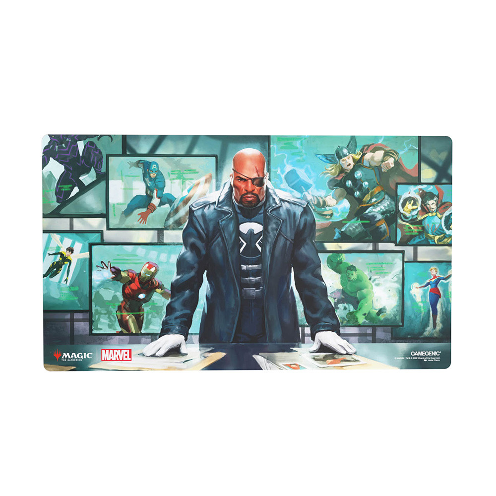 Gamegenic Prime Playmat - Marvel Super Heroes - Director Nick Fury