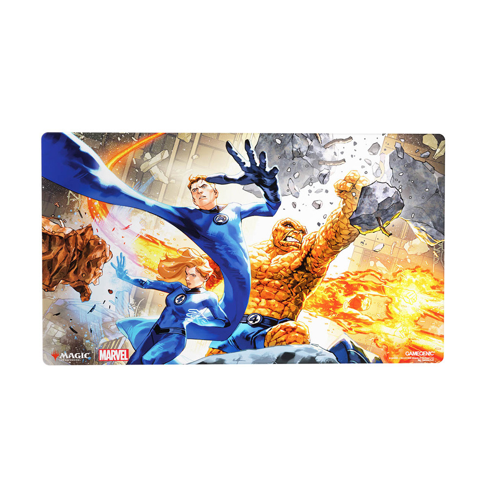 Gamegenic Shiny Playmat - Marvel Super Heroes - The Fantastic Four