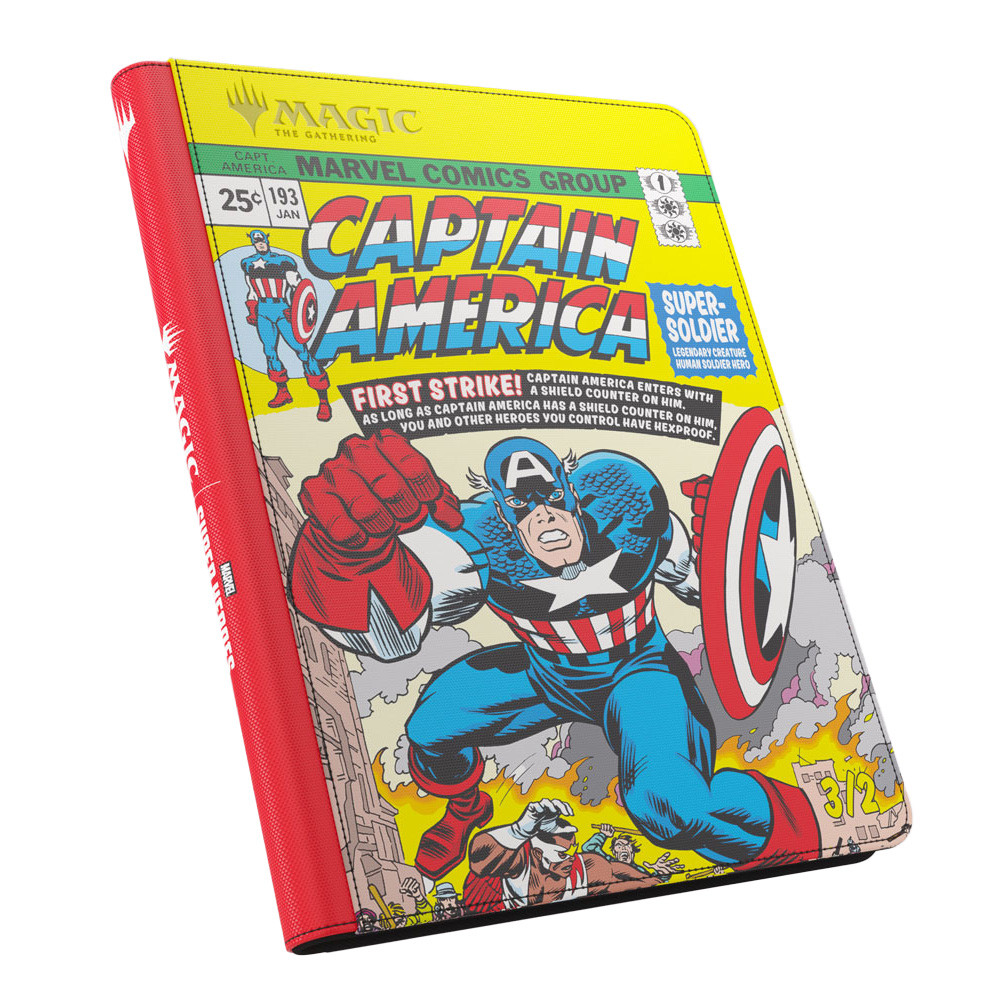 Gamegenic Zip-Up Album 18-Pocket Binder - Marvel Super Heroes