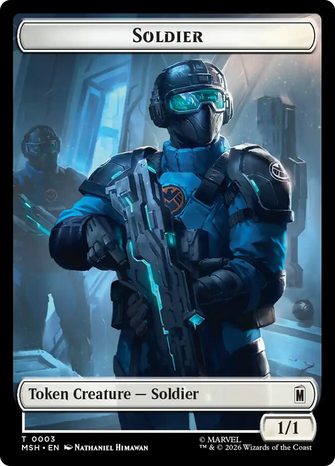 Soldier Token} // {Villain Token} | Marvel Super Heroes | Star