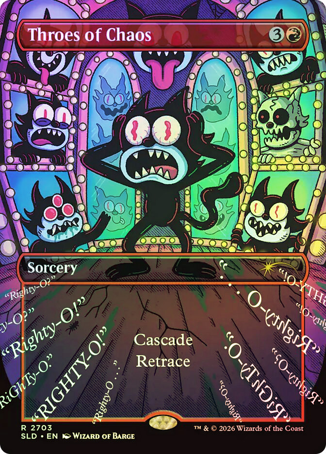Throes of Chaos (Felix the Cat) | Secret Lair Drop | Star City Games