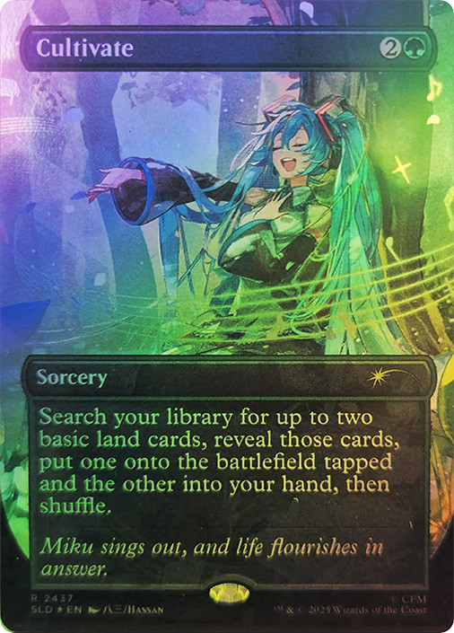 Cultivate (Hatsune Miku) | Secret Lair Drop | Star City Games