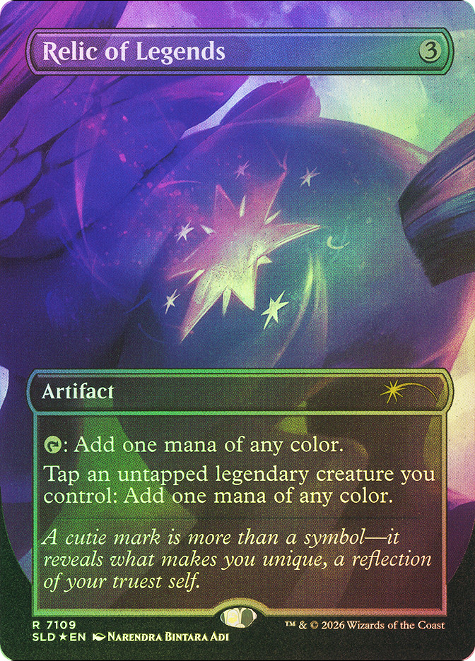マジック：ザ・ギャザリング MTG Secret Lair Relic of Legends Relic of Legends (My Little Pony) | Secret Lair Drop | Star City Games