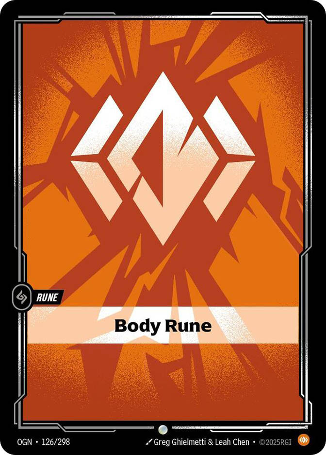 リフトバウンド　riftbound body rune 6枚 Body Rune | Origins | Star City Games