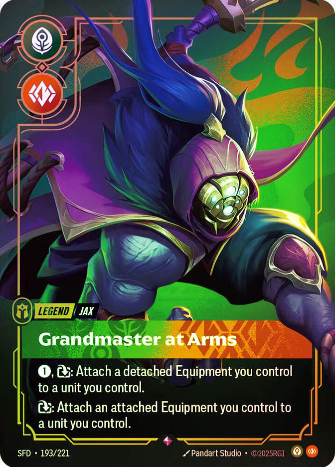 Jax - Grandmaster At Arms | Spiritforged | Star City Games