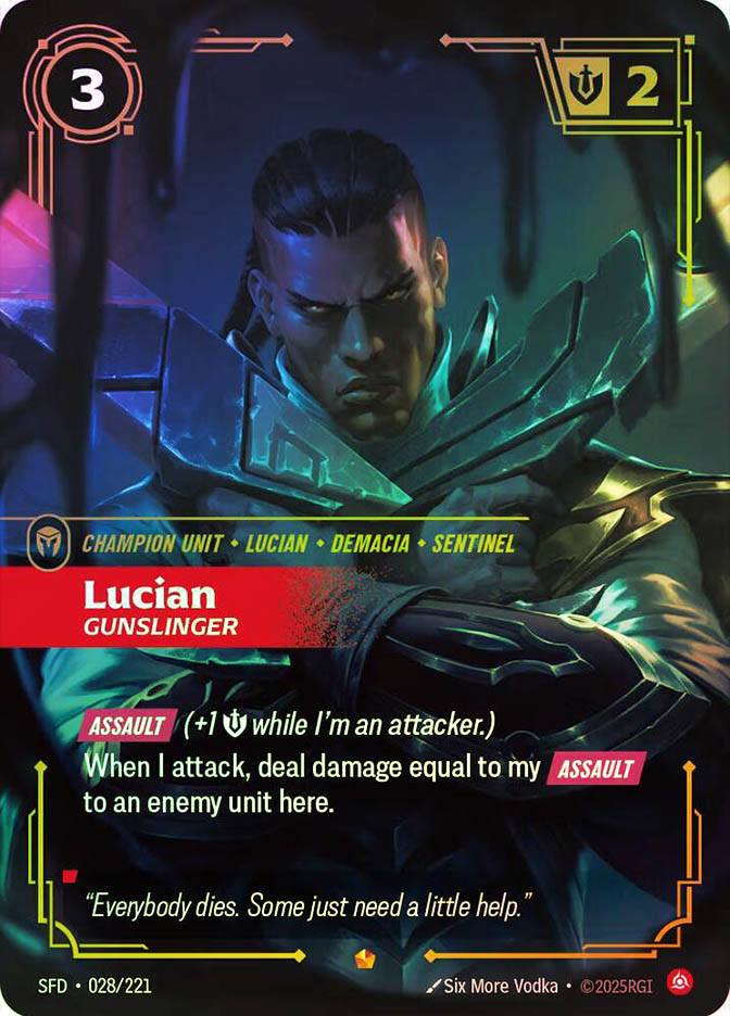 Lucian - Gunslinger | Spiritforged | Star City Games