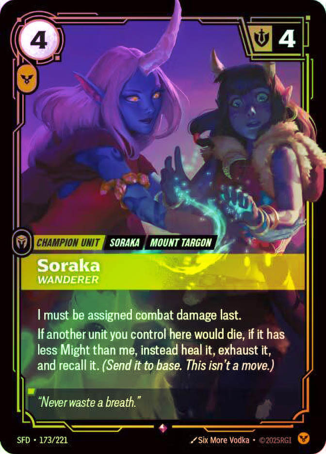 Soraka - Wanderer | Spiritforged | Star City Games