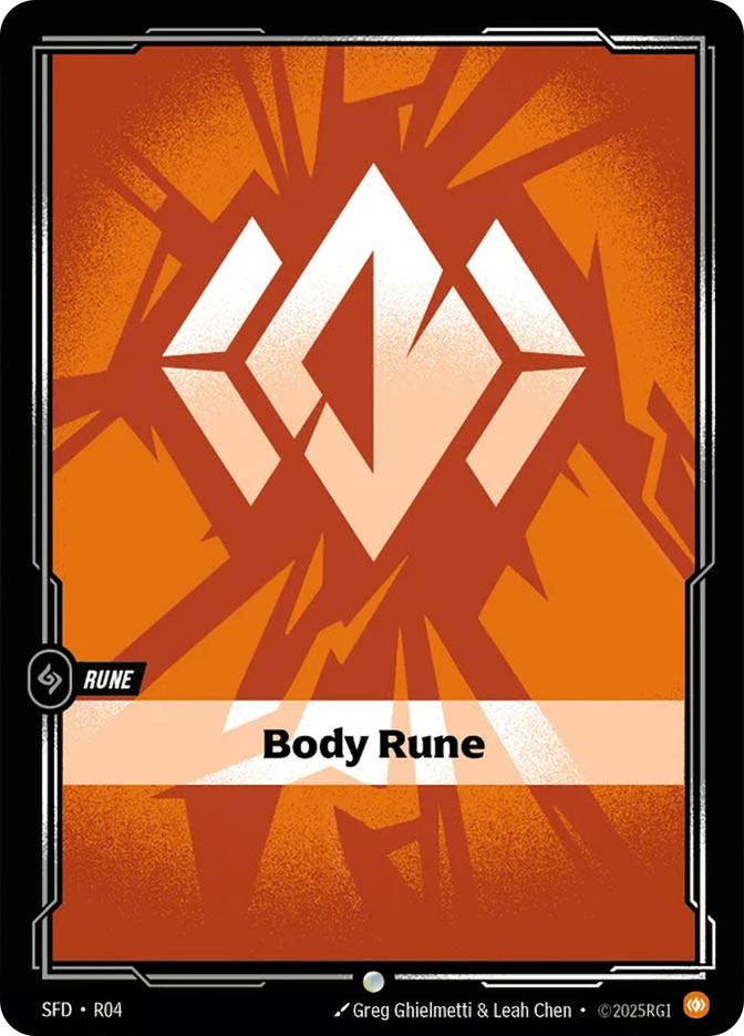 リフトバウンド　riftbound body rune 6枚 Body Rune | Spiritforged | Star City Games