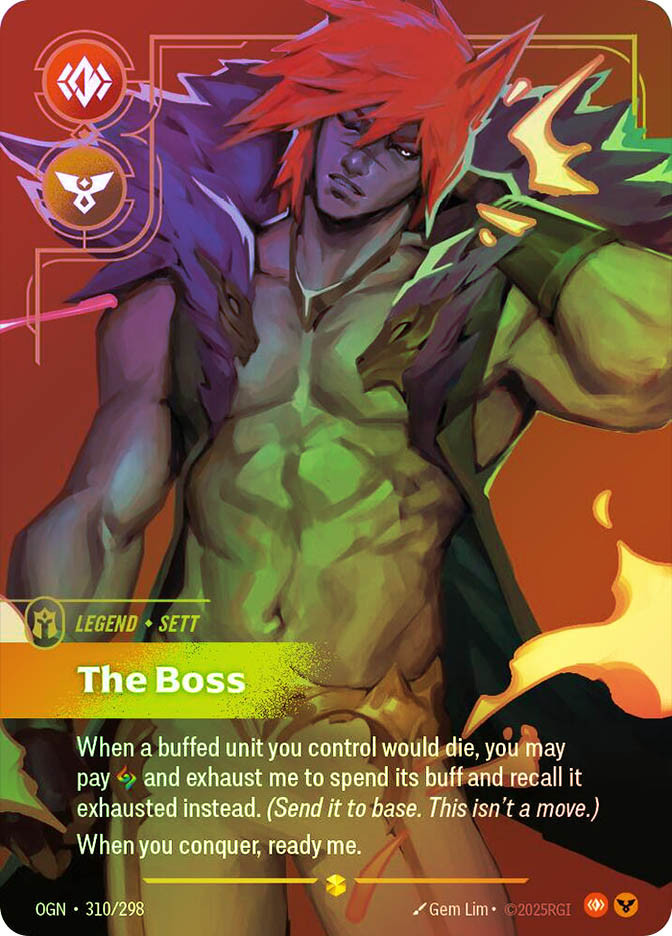 Sett - The Boss | Origins | Star City Games
