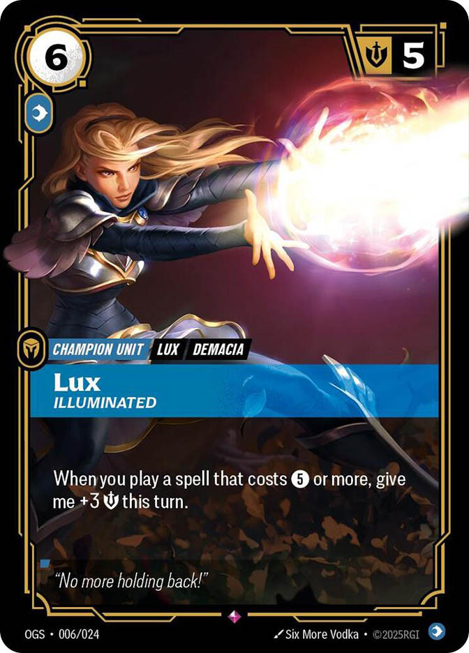 トランプ Luminosity LUX set Lux - Illuminated | Origins: Proving Grounds | Star City Games
