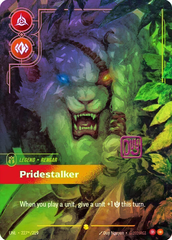 Rengar - Pridestalker (Signature) | Unleashed | Star City Games