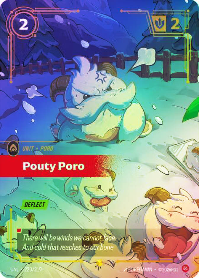 Pouty Poro | Unleashed | Star City Games