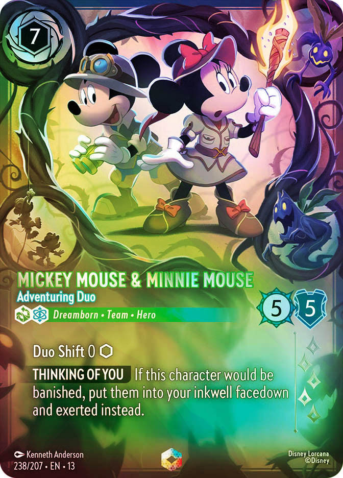 Mickey Mouse & Minnie Mouse - Adventuring Duo | Attack of the Vine! | Star  City Games