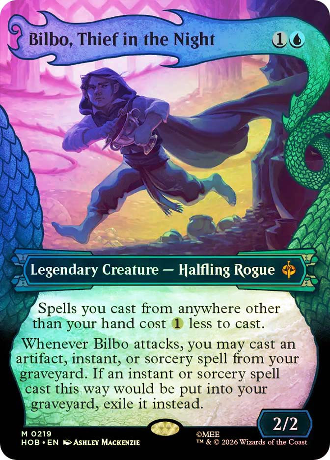 FOIL 真夜中の盗人、ビルボ Bilbo, Thief in Night Bilbo, Thief in the Night | The Hobbit | Star City Games