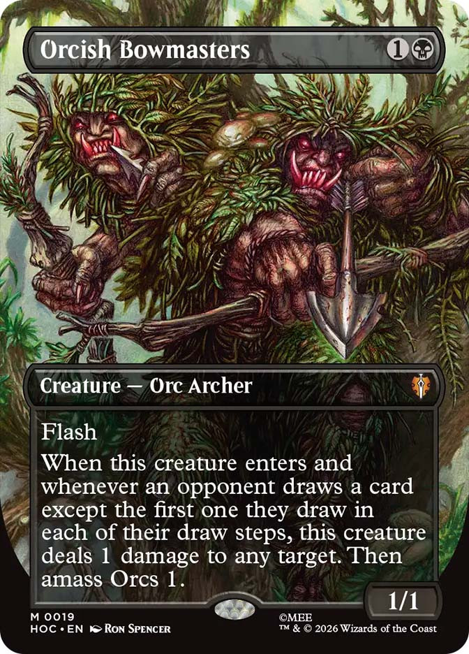 Orcish Bowmasters - マジック：ザ・ギャザリング Orcish Bowmasters | The Hobbit Commander | Star City Games