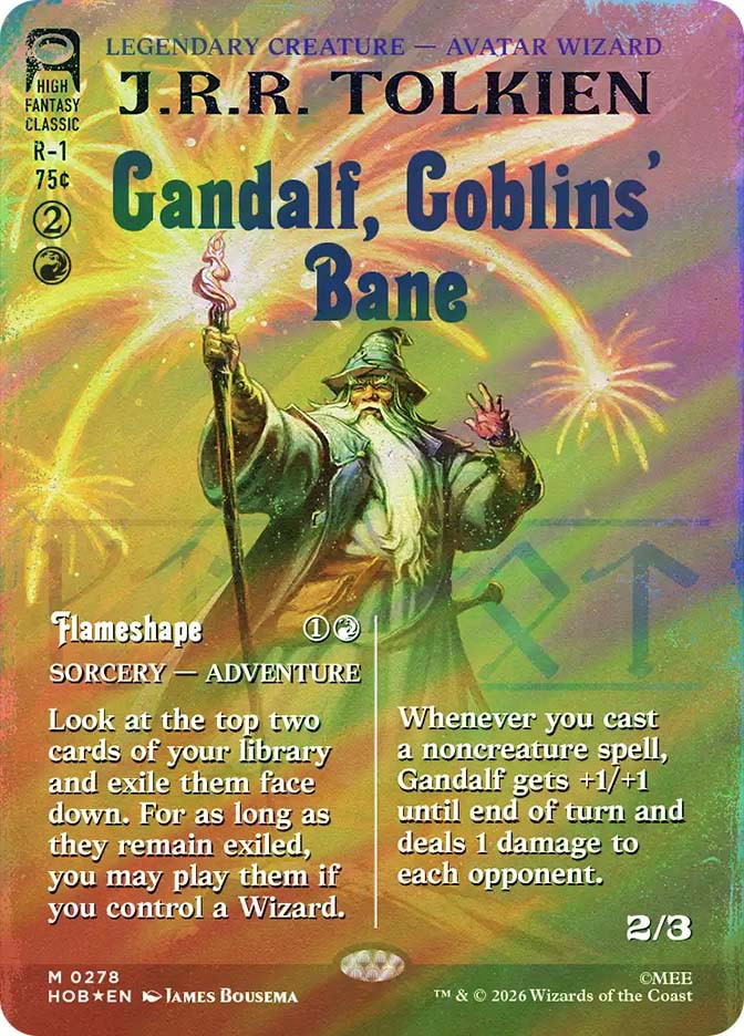 Gandalf, Goblins' Bane // Flameshape | The Hobbit | Star City Games