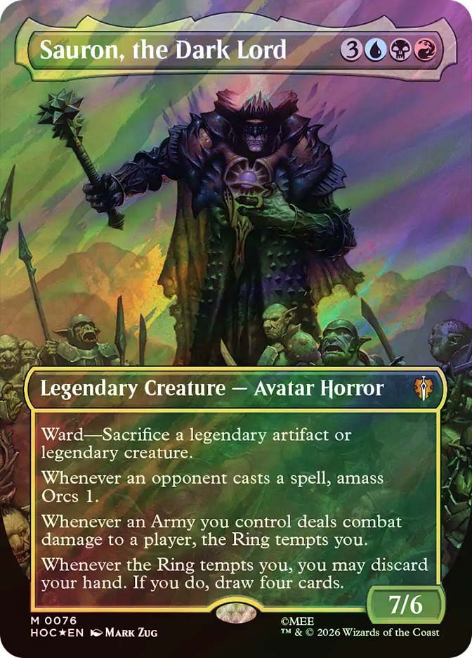 Sauron, the Dark Lord | The Hobbit Commander | Star City Games