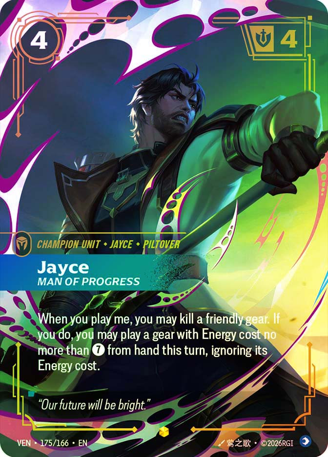 Jayce - Man of Progress | Vendetta | Star City Games