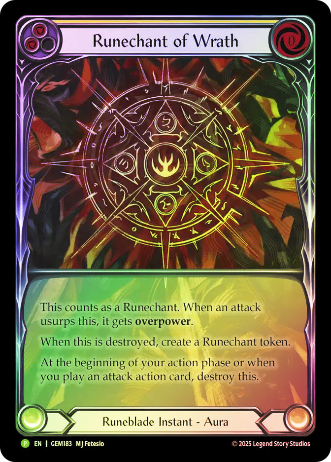 Runechant of Wrath (GEM Pack) | GEM Pack | Star City Games