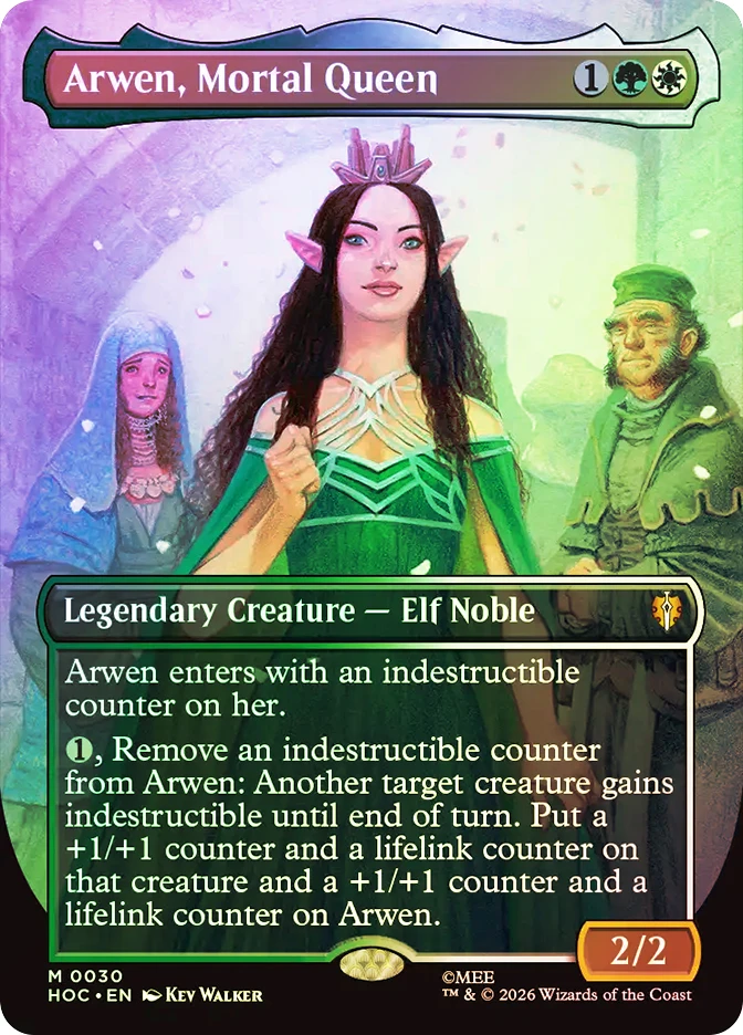 Arwen, Mortal Queen | The Hobbit Commander | Star City Games