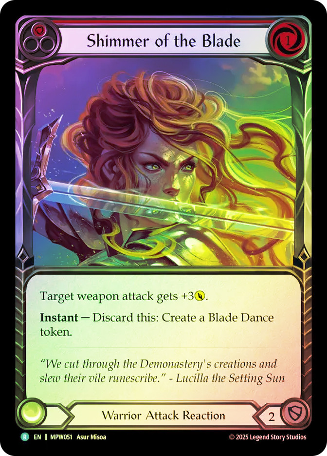 Shimmer of the Blade | Mastery Pack Warrior | Star City Games