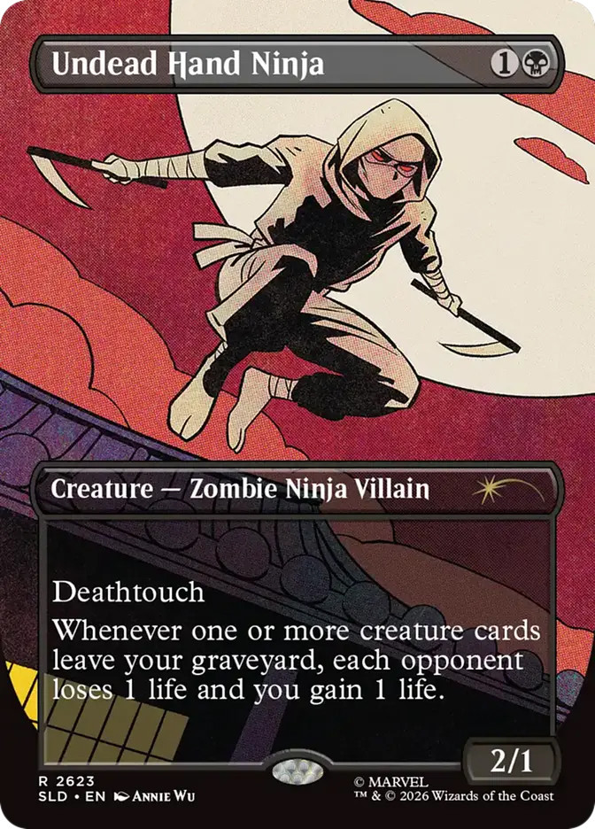 Undead Hand Ninja (Marvel) | Secret Lair Drop | Star City Games