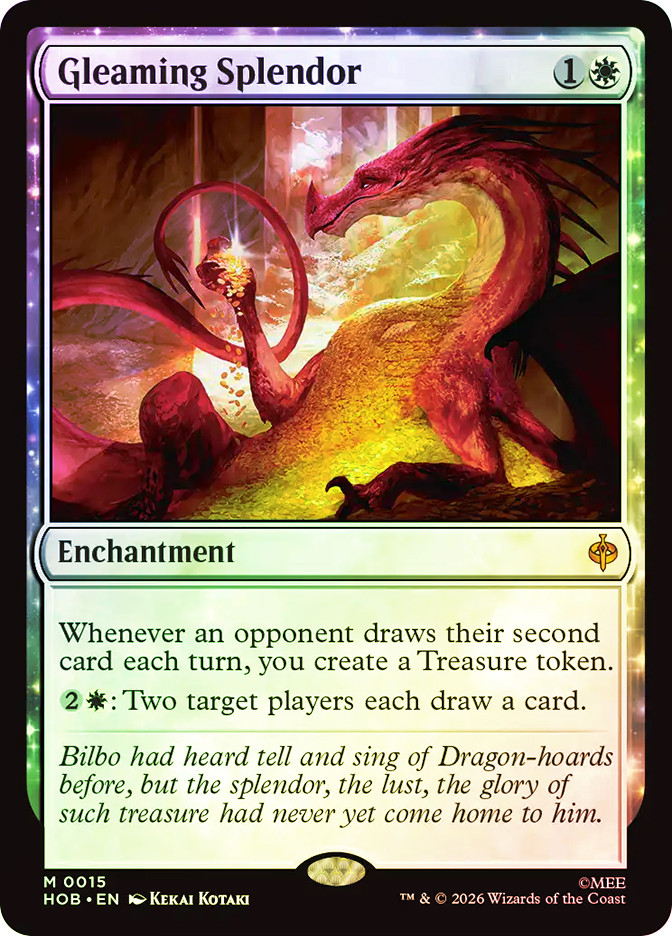 Gleaming Splendor MTG シングルカード Foil Gleaming Splendor | The Hobbit | Star City Games