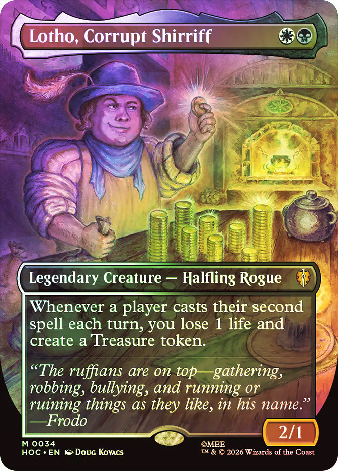 Lotho, Corrupt Shirriff | The Hobbit Commander | Star City Games