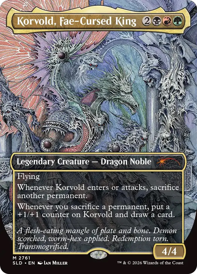 Korvold, Fae-Cursed King | Secret Lair Drop | Star City Games