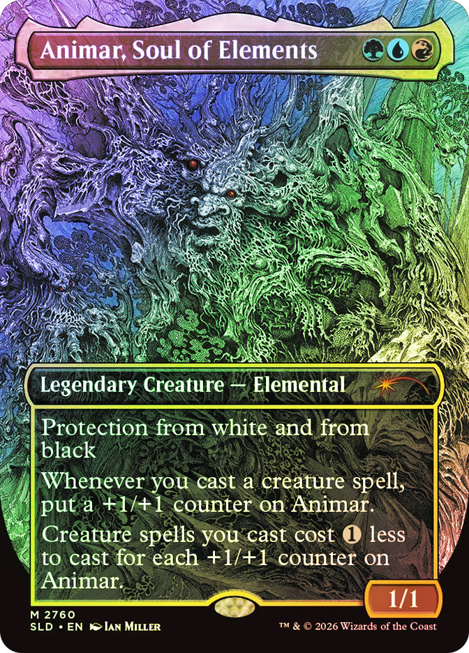 マジック：ザ・ギャザリング Animar, Soul of Elements MTG Foil Animar, Soul of Elements | Secret Lair Drop | Star City Games